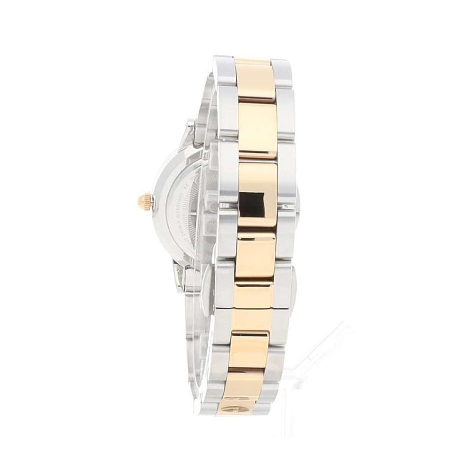 Daniel Wellington Iconic Link White Dial Two Tone Steel Strap Watch For Women - DW00100358 Buy Now By Daniel Wellington