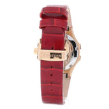 Maserati Potenza Silver Dial Red Leather Strap Watch For Women - R8851108501 Buy Now By Maserati