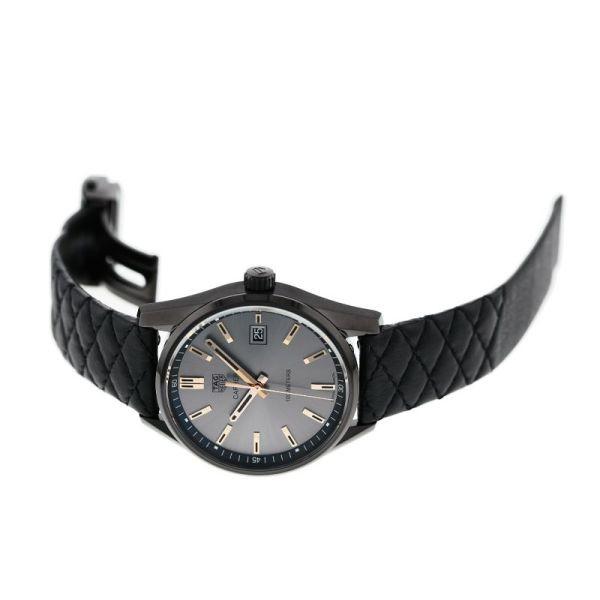 Tag Heuer Carrera Special Edition Black Dial Black Leather Strap Watch for Women - WAR1113.FC6392 Buy Now By Tag Heuer