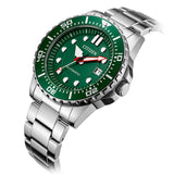 Citizen Promaster Mechanical Green Dial Silver Steel Strap Watch For Men - NJ0129-87X Buy Now By Citizen