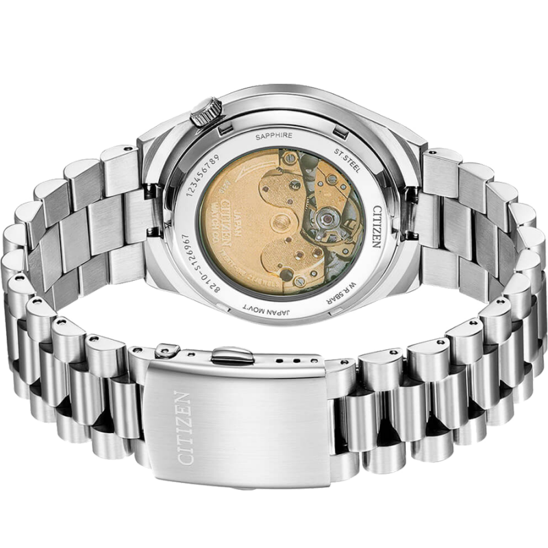 Citizen Tsuyosa Automatic White Dial Silver Steel Strap Watch For Men - NJ0150-81A Buy Now By Citizen