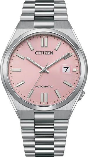 Citizen x Pantone Automatic Dreamy Pink Dial Silver Steel Strap Watch For Men - NJ0158-89X Buy Now By Citizen