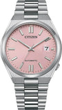 Citizen x Pantone Automatic Dreamy Pink Dial Silver Steel Strap Watch For Men - NJ0158-89X Buy Now By Citizen