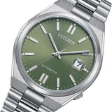 Citizen x Pantone Automatic Peaceful Green Dial Silver Steel Strap Watch For Men - NJ0158-89Z Buy Now By Citizen