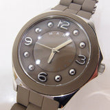 Marc Jacobs Pelly Grey Dial Grey Silicone Strap Watch for Women - MBM2539 Buy Now By Marc Jacobs