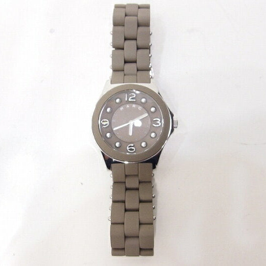 Marc Jacobs Pelly Grey Dial Grey Silicone Strap Watch for Women - MBM2539 Buy Now By Marc Jacobs