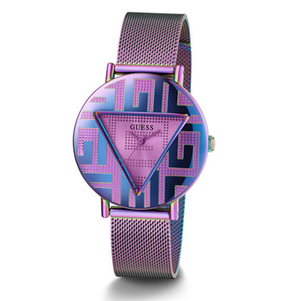 Guess Iconic Quartz Multicolor Dial Multicolor Mesh Bracelet Watch For Women - GW0479L1 Buy Now By Guess