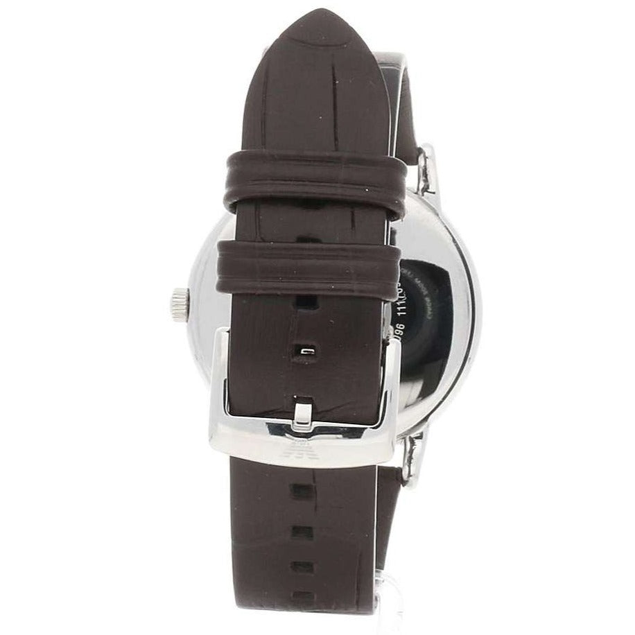 Emporio Armani Luigi Analog Bronze Dial Brown Leather Strap Watch For Men - AR11096 Buy Now By Emporio Armani