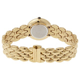 Versace V-Flare Quartz Silver Dial Gold Steel Strap Watch for Women - VEBN00818 Buy Now By Versace