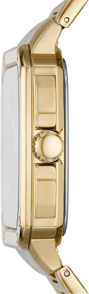 Fossil Inscription Automatic Skeleton Black Dial Gold Steel Strap Watch for Men - BQ2573 Buy Now By Fossil