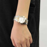 Marc Jacobs Amy Silver Dial Two Tone Steel Strap Watch for Women - MBM3139 Buy Now By Marc Jacobs