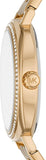 Michael Kors Nia Quartz Gold Dial Gold Steel Strap Watch For Women - MK3989 Buy Now By Michael Kors