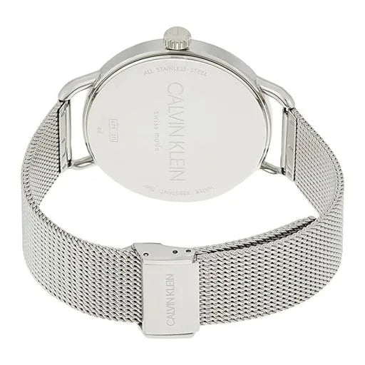 Calvin Klein Even Black Dial Silver Mesh Bracelet Watch for Women - K7B21121 Buy Now By Calvin Klein