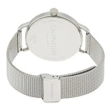 Calvin Klein Even Black Dial Silver Mesh Bracelet Watch for Women - K7B21121 Buy Now By Calvin Klein