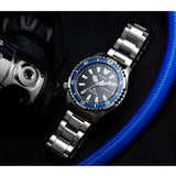 Citizen Promaster Fugu Limited Edition Diver's 200m Automatic Black Dial Silver Steel Strap Watch For Men - NY0098-84E Buy Now By Citizen