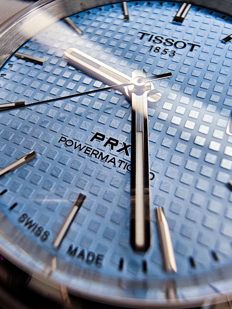 Tissot PRX Powermatic 80 Ice Blue Tiffany Dial Silver Steel Strap Watch for Men - T137.407.11.351.00 Buy Now By Tissot