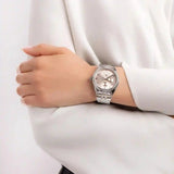 Tommy Hilfiger Monica Multifunction Chronograph Pink Dial Silver Steel Strap Watch For Women - 1782590 Buy Now By Tommy Hilfiger