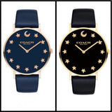 Coach Perry Navy Blue Dial Blue Leather Strap Watch for Women - 14503043 Buy Now By Coach