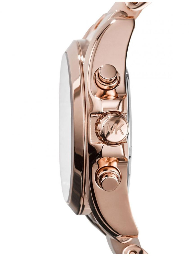 Michael Kors Bradshaw Rose Gold Dial Two Tone Steel Strap Watch for Women - MK6066 Buy Now By Michael Kors
