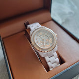 Coach Preston Pink Dial Pink Steel Strap Watch for Women - 14503465 Buy Now By Coach