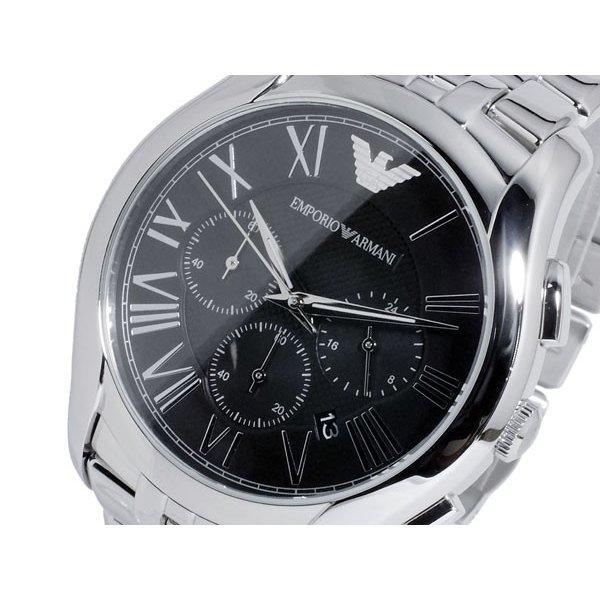 Emporio Armani Classic Chronograph Black Dial Silver Steel Strap Watch For Men - AR1786 Buy Now By Emporio Armani