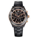 Swarovski Octea Lux Sport Black Dial Black Steel Strap Unisex Watch - 5610472 Buy Now By Swarovski