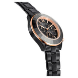 Swarovski Octea Lux Sport Black Dial Black Steel Strap Unisex Watch - 5610472 Buy Now By Swarovski