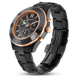 Swarovski Octea Lux Sport Black Dial Black Steel Strap Unisex Watch - 5610472 Buy Now By Swarovski