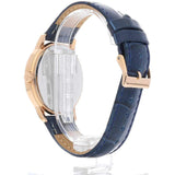 Guess Analog Blue Dial Blue Leather Strap Watch For Men - W0496G4 Buy Now By Guess