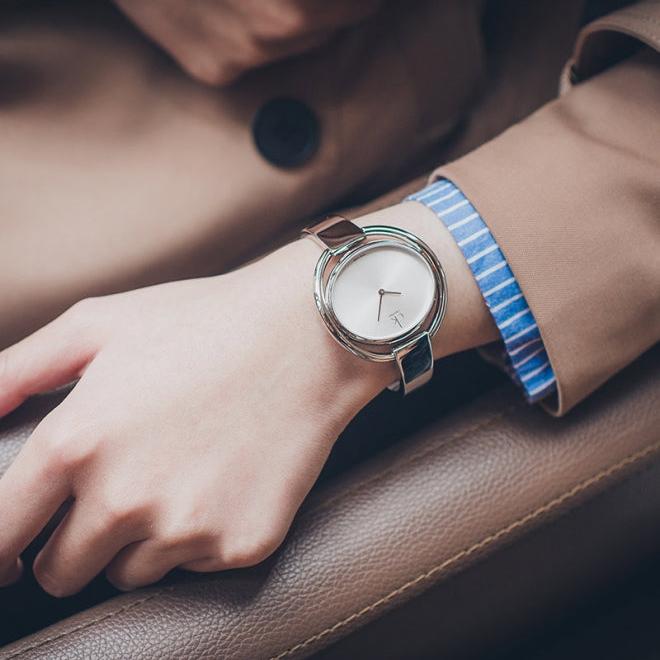 Calvin Klein Impetuous Silver Dial Silver Steel Strap Watch for Women - K4F2N116 Buy Now By Calvin Klein