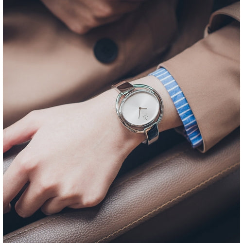 Calvin Klein Impetuous Silver Dial Silver Steel Strap Watch for Women - K4F2N116 Buy Now By Calvin Klein