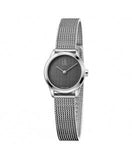 Calvin Klein Minimal Grey Dial Silver Mesh Bracelet Watch for Women - K3M2312X Buy Now By Calvin Klein