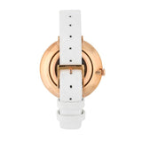 Calvin Klein Rise White Dial White Leather Strap Watch for Women - K7A236LH Buy Now By Calvin Klein