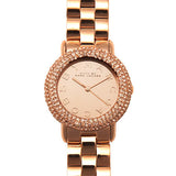 Marc Jacobs Marci Crystals Rose Gold Dial Rose Gold Steel Strap Watch for Women - MBM3192 Buy Now By Marc Jacobs
