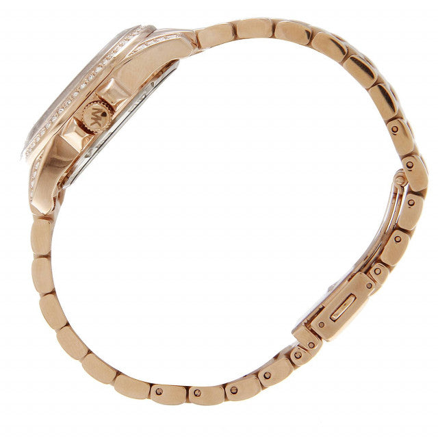 Michael Kors Blair Rose Gold Dial Rose Gold Steel Strap Watch for Women - MK5613 Buy Now By Michael Kors