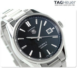 Tag Heuer Carrera Automatic Black Dial Silver Steel Strap Watch for Men - WAR211A.BA0782 Buy Now By Tag Heuer