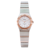 Omega Constellation Manhattan Quartz Diamonds Mother of Pearl Dial Two Tone Steel Strap Watch for Women - 131.20.25.60.55.001 Buy Now By Omega