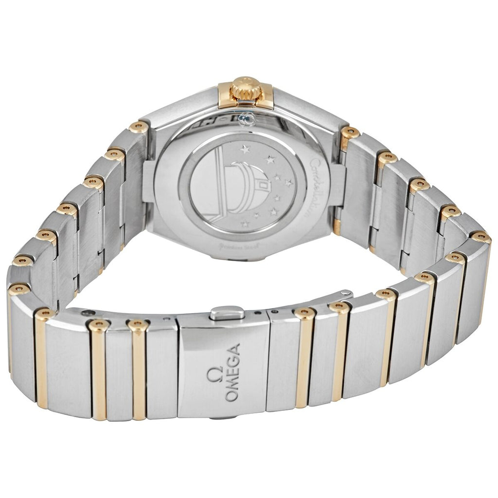 Omega Constellation Manhattan Mother of Pearl Dial Two Tone Steel Strap Watch for Women - 131.20.28.60.55.002 Buy Now By Omega