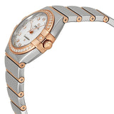 Omega Constellation Diamonds Mother of Pearl Dial Two Tone Steel Strap Watch for Women - 123.25.27.60.55.006 Buy Now By Omega