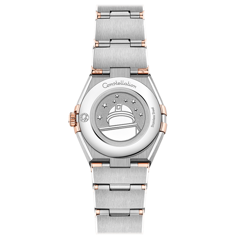 Omega Constellation Quartz Diamonds Blue Dial Two Tone Steel Strap Watch for Women - 131.25.25.60.53.002 Buy Now By Omega