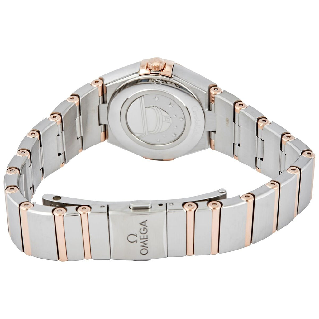 Omega Constellation Quartz Brown Dial Silver Steel Strap Watch for Women - 131.20.25.60.13.001 Buy Now By Omega