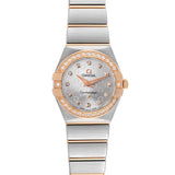 Omega Constellation Diamonds Mother of Pearl Dial Two Tone Steel Strap Watch for Women - 123.25.27.60.55.006 Buy Now By Omega