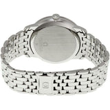 Omega De Ville Prestige Co-Axial Black Dial Silver Steel Strap Watch for Men - 424.10.40.20.01.001 Buy Now By Omega