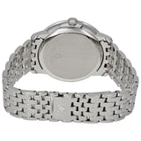 Omega De Ville Prestige Co-Axial Black Dial Silver Steel Strap Watch for Men - 424.10.40.20.01.001 Buy Now By Omega