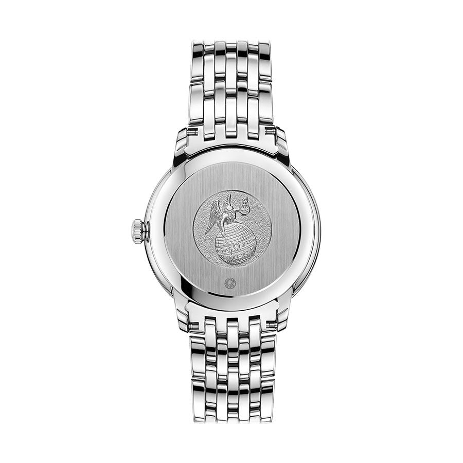 Omega De Ville Prestige Co Axial Silver Dial Silver Steel Strap Watch for Men - 424.10.40.20.02.004