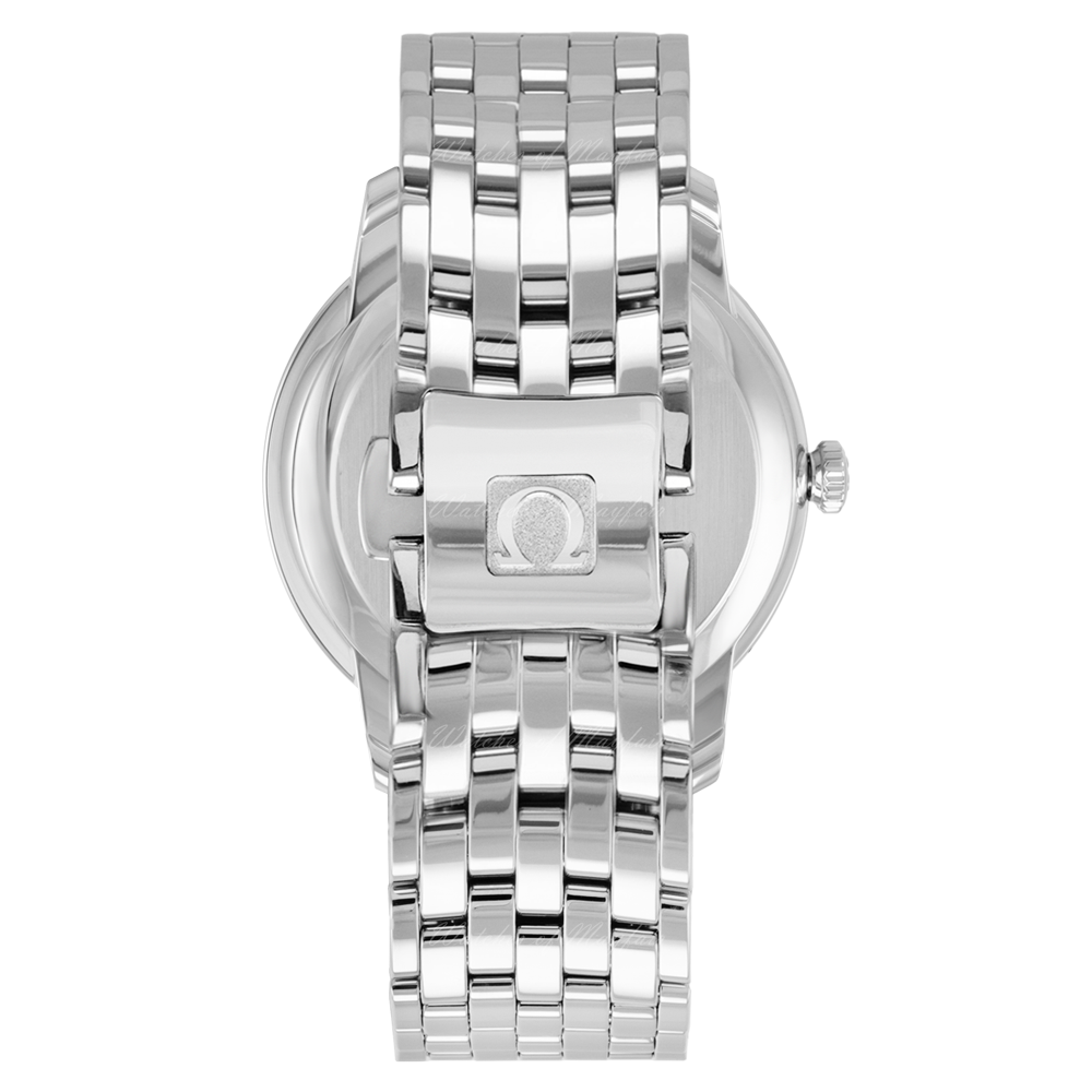 Omega De Ville Prestige Co-Axial Silver Dial Silver Steel Strap Watch for Men - 424.10.40.20.02.003 Buy Now By Omega
