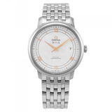 Omega De Ville Prestige Co Axial Silver Dial Silver Steel Strap Watch for Men - 424.10.40.20.02.004 Buy Now By Omega