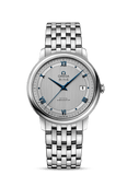 Omega De Ville Prestige Co-Axial Rhodium Silver Dial Silver Steel Strap Watch for Men - 424.10.40.20.02.001 Buy Now By Omega