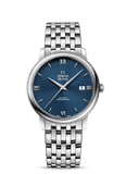 Omega De Ville Prestige Co-Axial Orbis Blue Dial Silver Steel Strap Watch for Men - 424.10.40.20.03.001 Buy Now By Omega