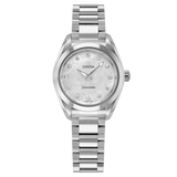 Omega Seamaster Aqua Terra Quartz Diamonds Mother of Pearl Dial Silver Steel Strap Watch for Women - 220.10.28.60.55.001 Buy Now By Omega